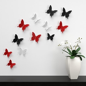 Color paper decoration colorful
