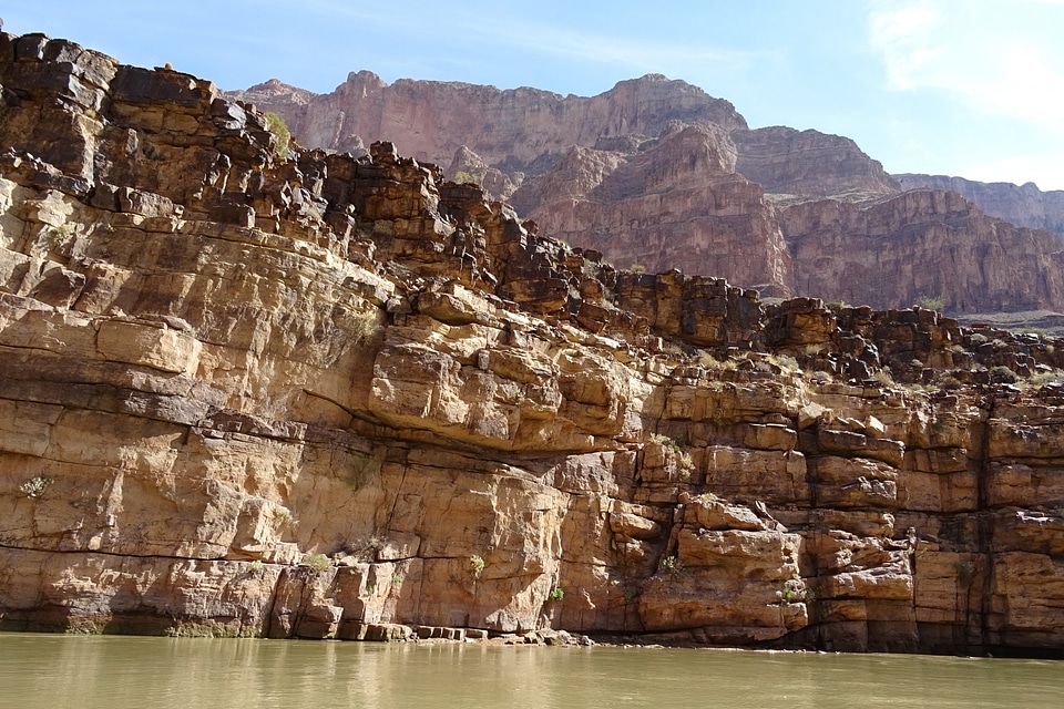 Canyon rock view