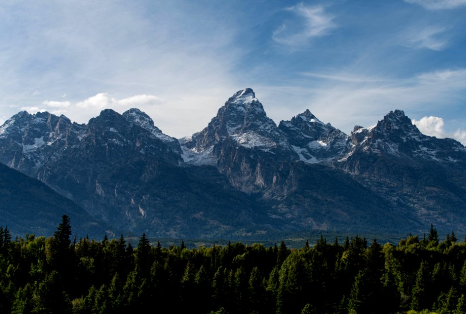 Tetons from Blacktail Ponds Overlook