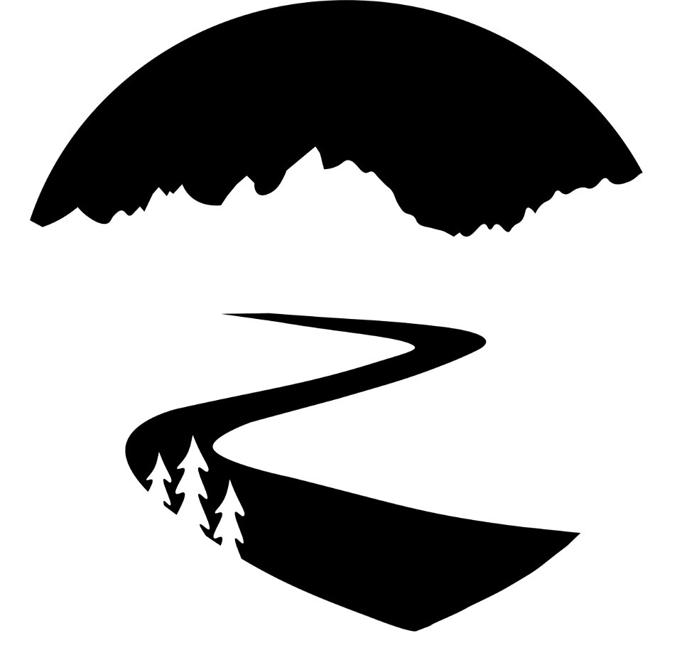 Pumpkin Carving Stencil-Snake River Overlook in Grand Teton National Park