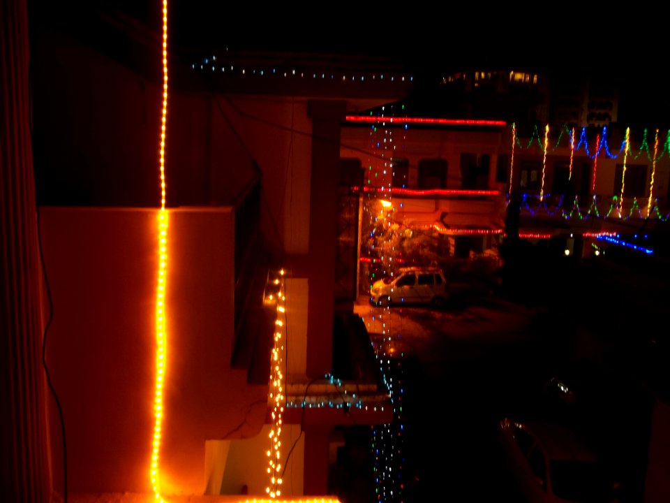 Diwali lights, 2014
