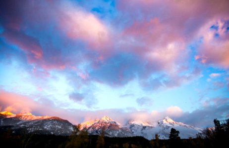 Teton Range at sunrise