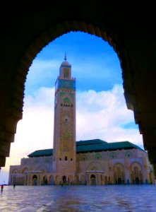 Marruecos, Morocco, Mezquita de Hassan II, Casablanca photo