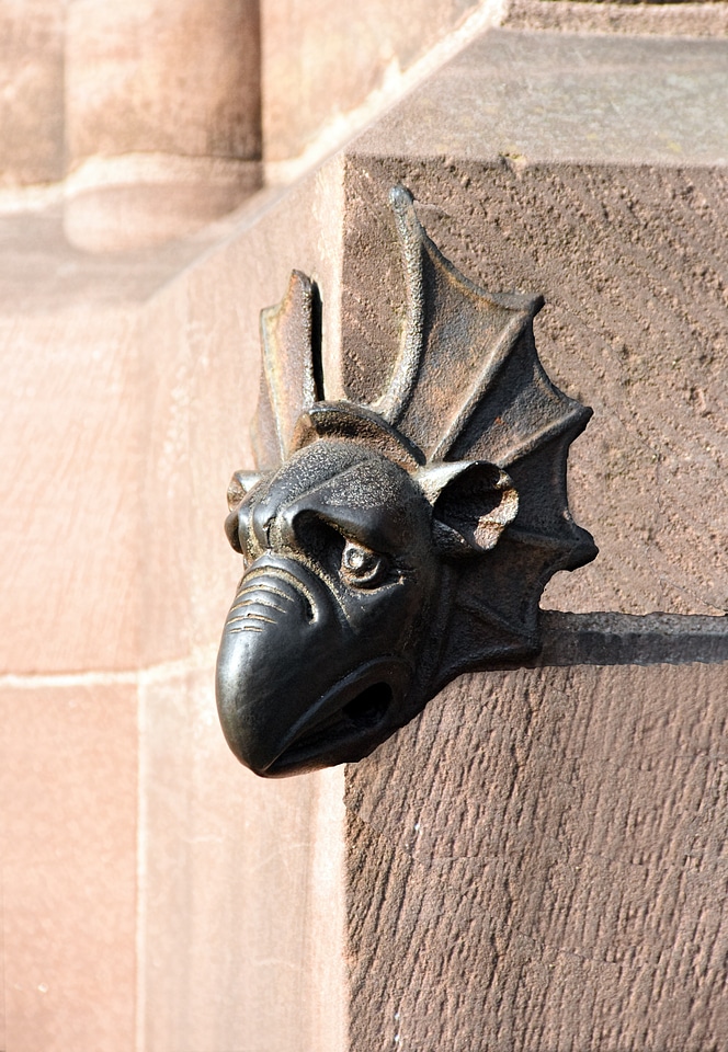 Alsace pediment decoration