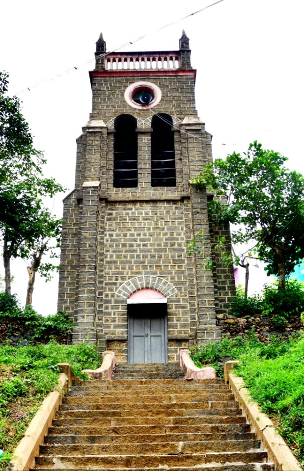 Bell Tower, Sacred heart Church, Yercaud , salem