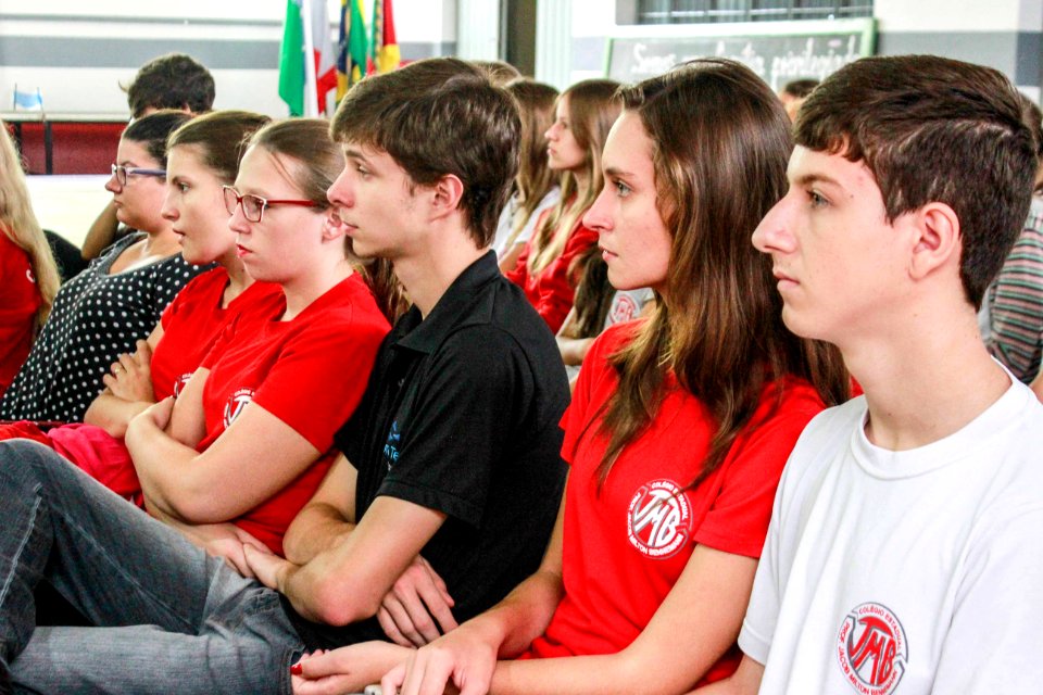 Palestra na Escola Jacob Milton | Feliz