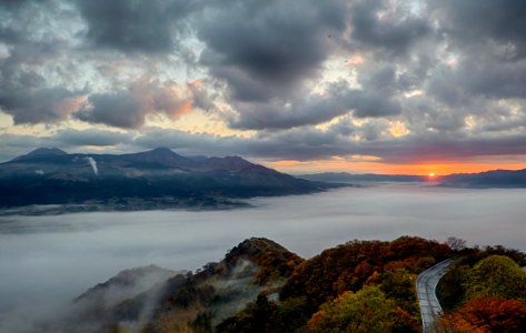 Sea of clouds from Tawarayama