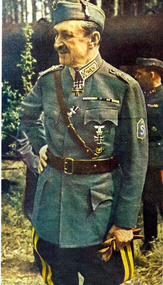 Mariscal Mannerheim de Finlandia vencido por el Ejercito Rojo