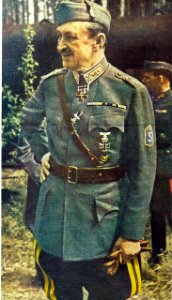 Mariscal Mannerheim de Finlandia vencido por el Ejercito Rojo