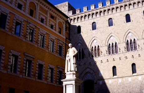 Statue in Siena