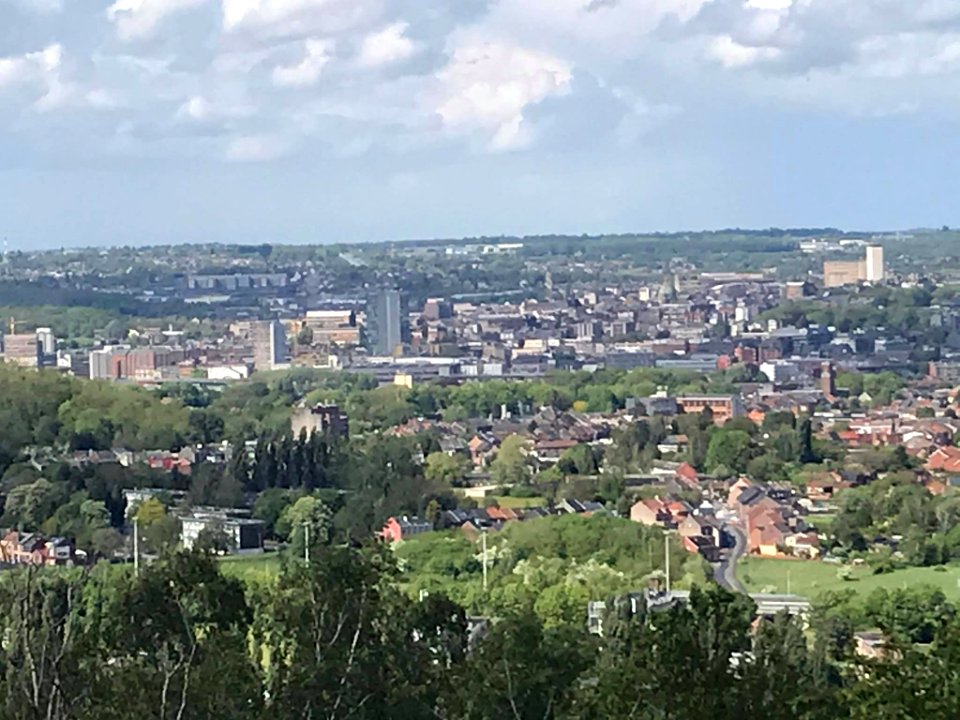 Vue sur Charleroi
