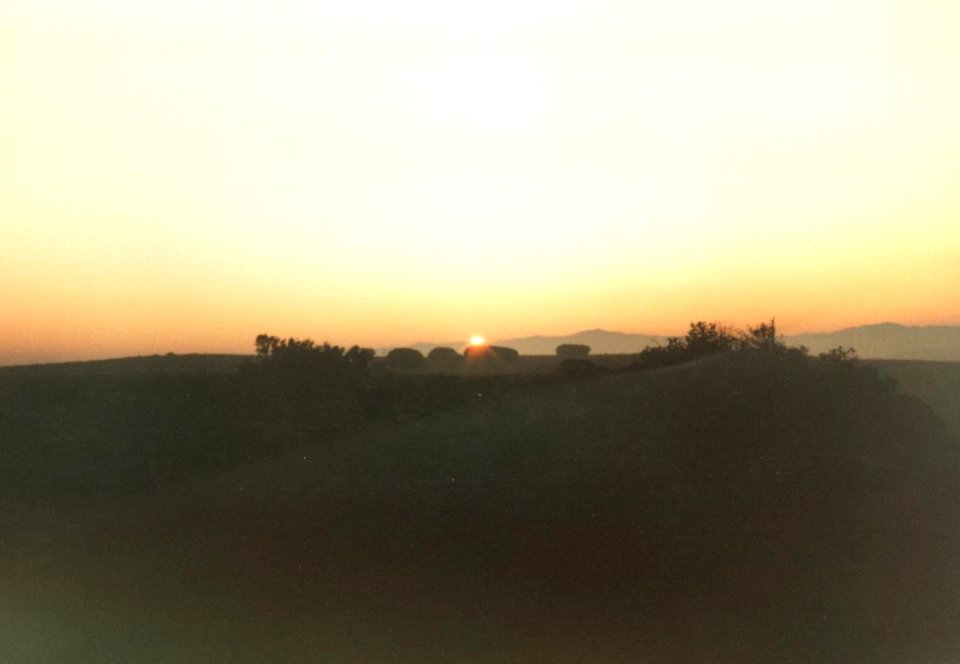 AMANECER EN LOS BUITRES EN 2