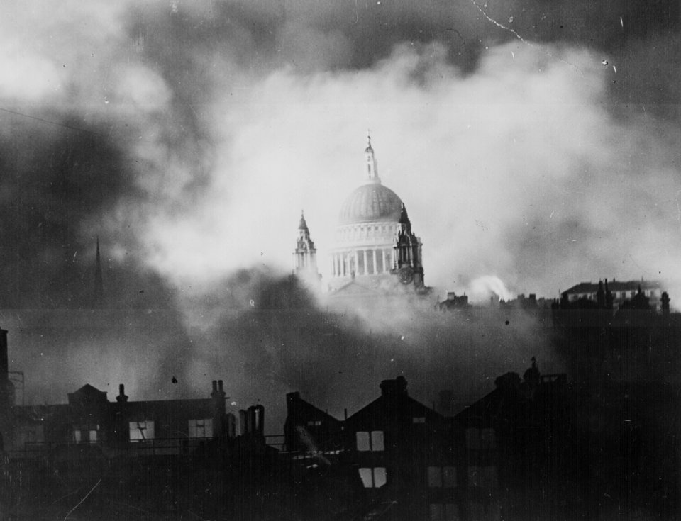 29 Diciembre, 1940. Catedral de San Pablo en Londres