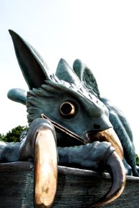 Gryphon Statue photo