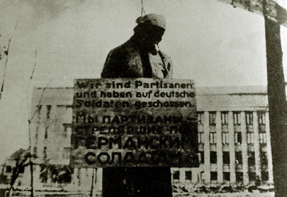 30 de Marzo, 1944. Trabajadora soviética asesinada en Ucrania