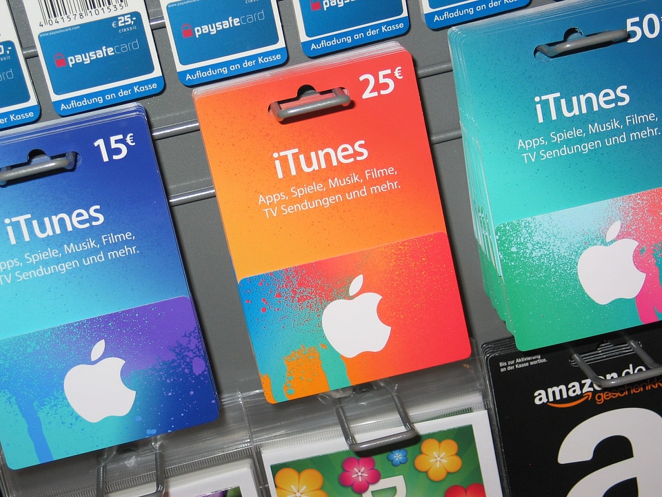 Gift voucher map colorful