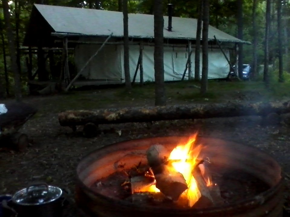 Cabin Tent Camping in Syracuse, NY