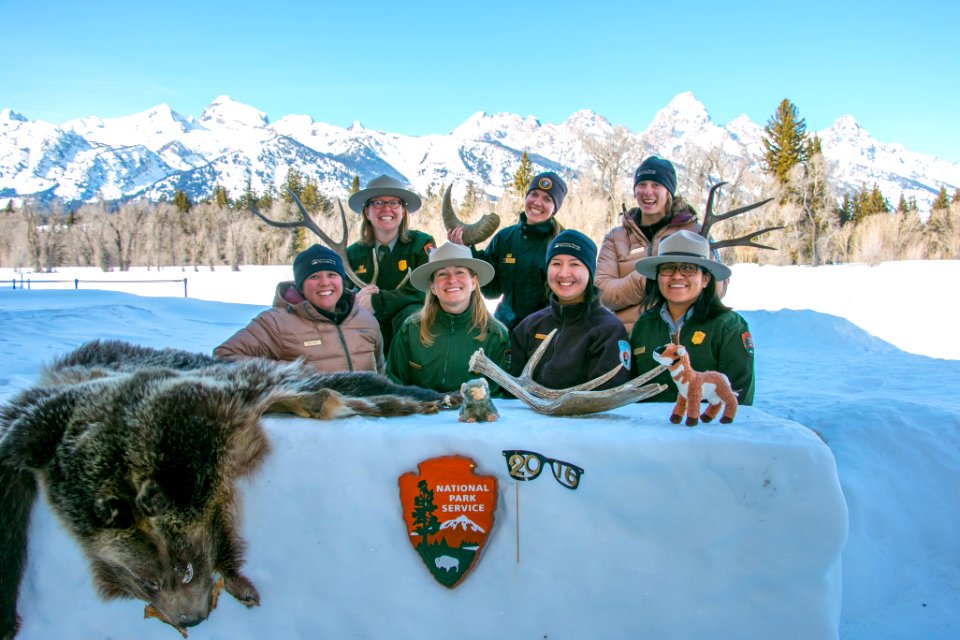 Rangers at the Snowdesk