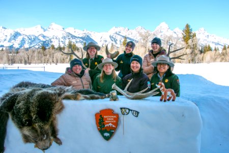 Rangers at the Snowdesk