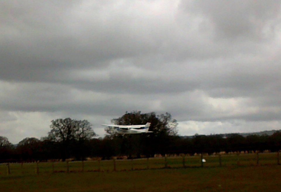 taking off at headcorn 21st march 2015