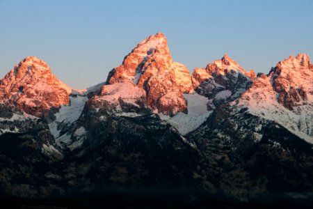 Morning Light on Grand Teton
