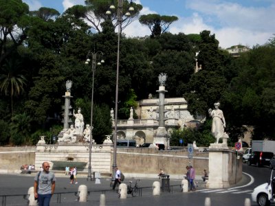 Piazza del Popolo, Roma, Italia