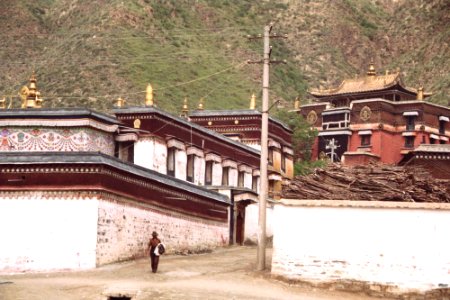 Labrang monasterio, Xiahe, Tibet photo