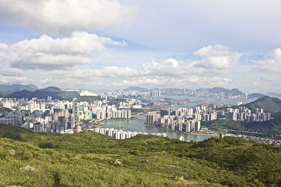 Travel waterfront scenery