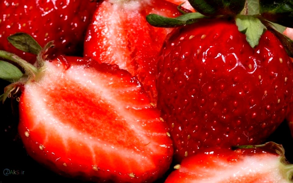 عکس های توت فرنگی