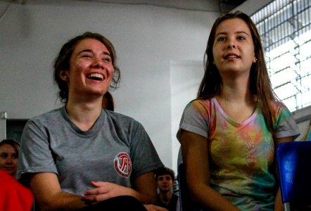 Palestra na Escola Jacob Milton | Feliz