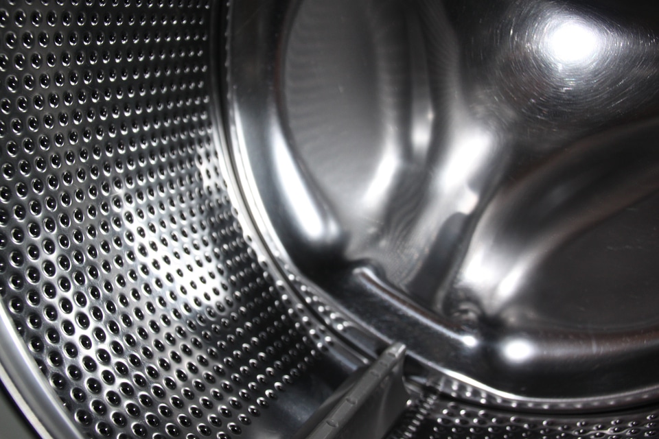 Washing machine washing drum wash
