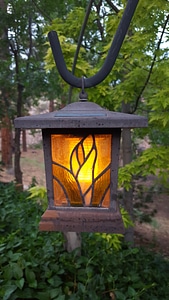 Light outdoor decoration photo