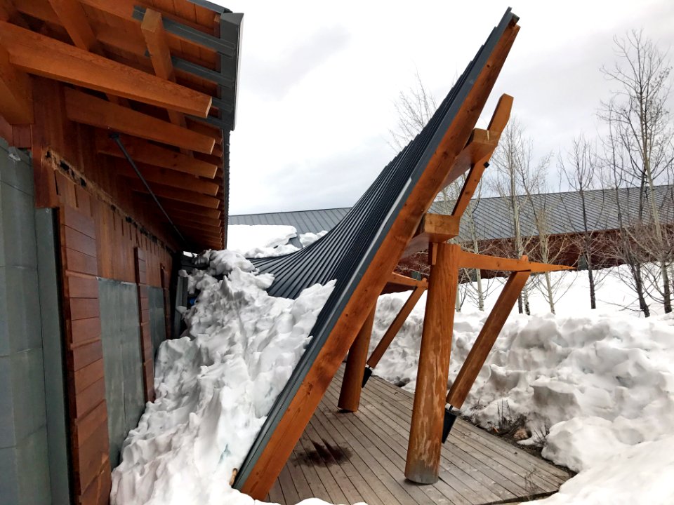 Laurance S. Rockefeller Porch Roof Collapse March 23, 2017