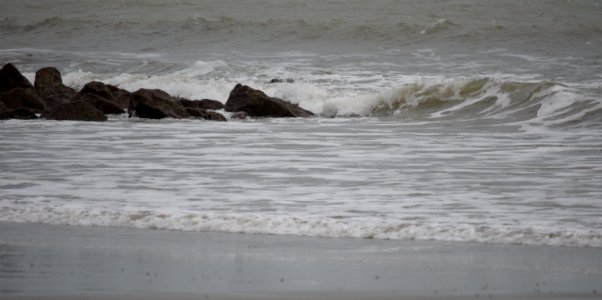 Rocks and the waves photo