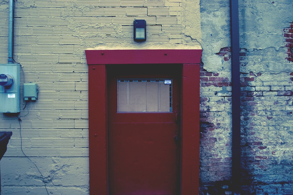 Bricks wall building