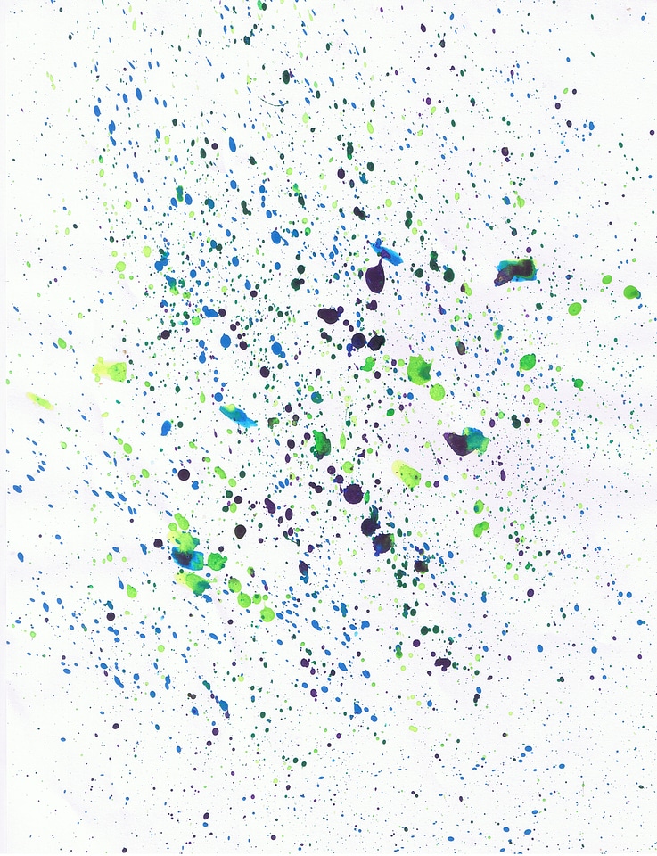 Texture watercolor drop