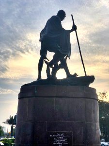 Gandhi Statue , Marina Beach, Chennai