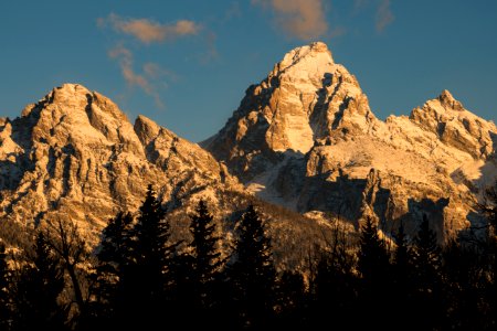 Tetons with Snow