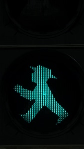 Traffic signal green males