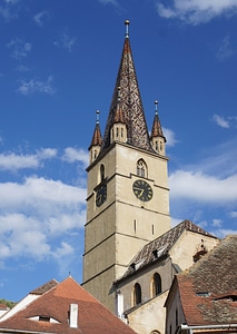 Architecture church tower