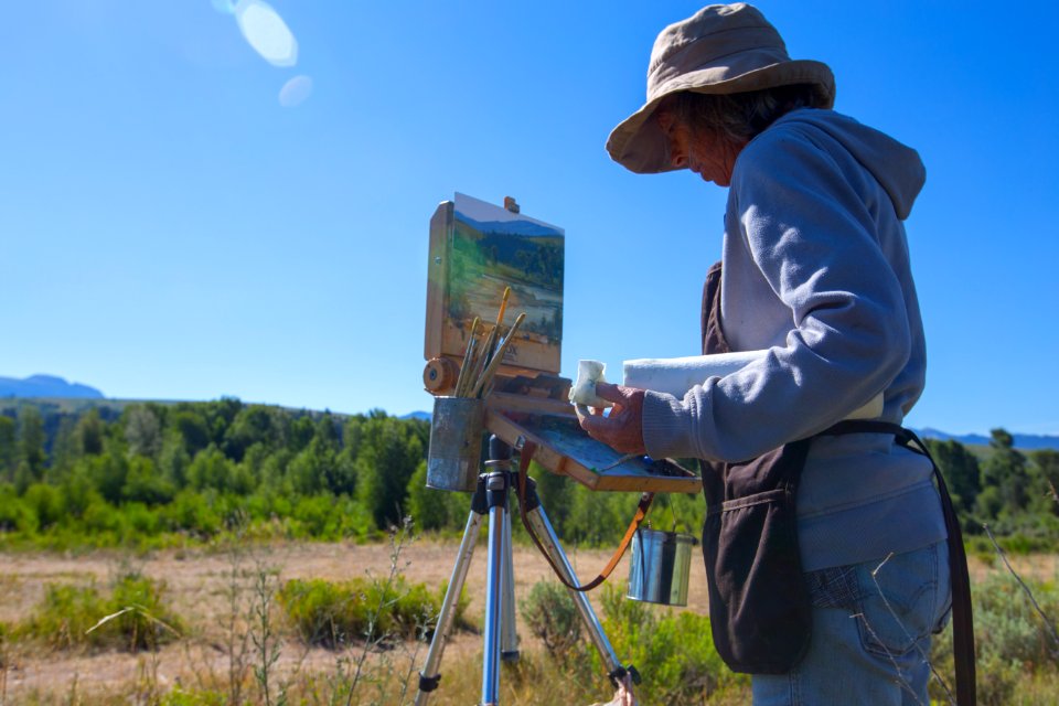 Plien Aire on Gros Ventre River