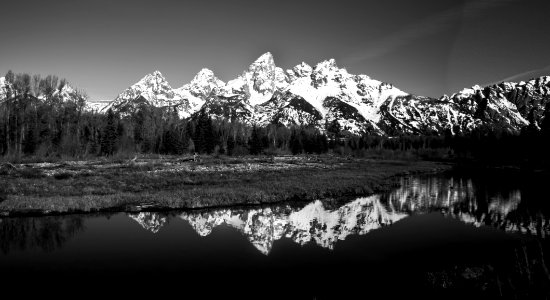 Late spring reflection at Swabacher Landing photo