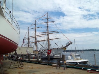 Ship in Maine photo