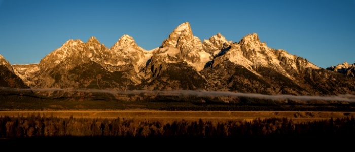 Teton Range from Glacier View Turnout