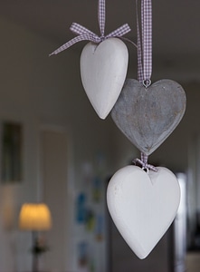 Love wooden heart romantic