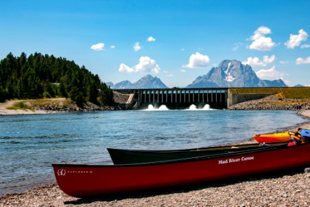 Jackson Lake Dam Boat Launch photo