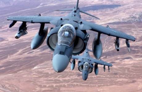 Harrier over Helmand