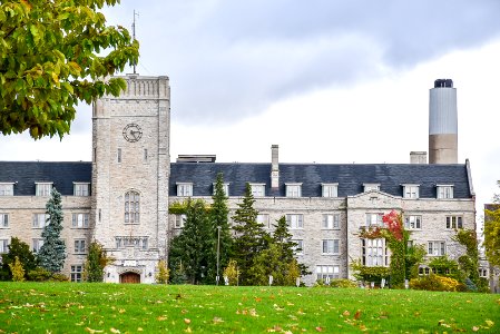 Johnston Hall from Johnston Green