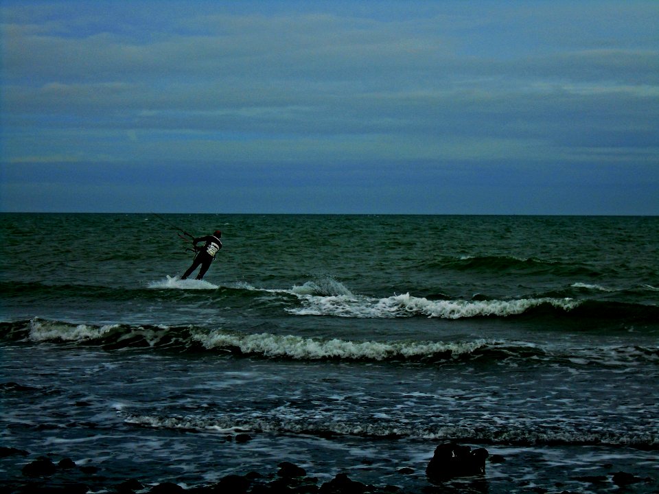 Kite-surfing at Ramsgate