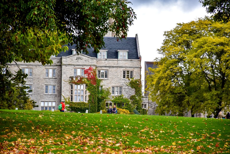 Johnston Hall from Johnston Green